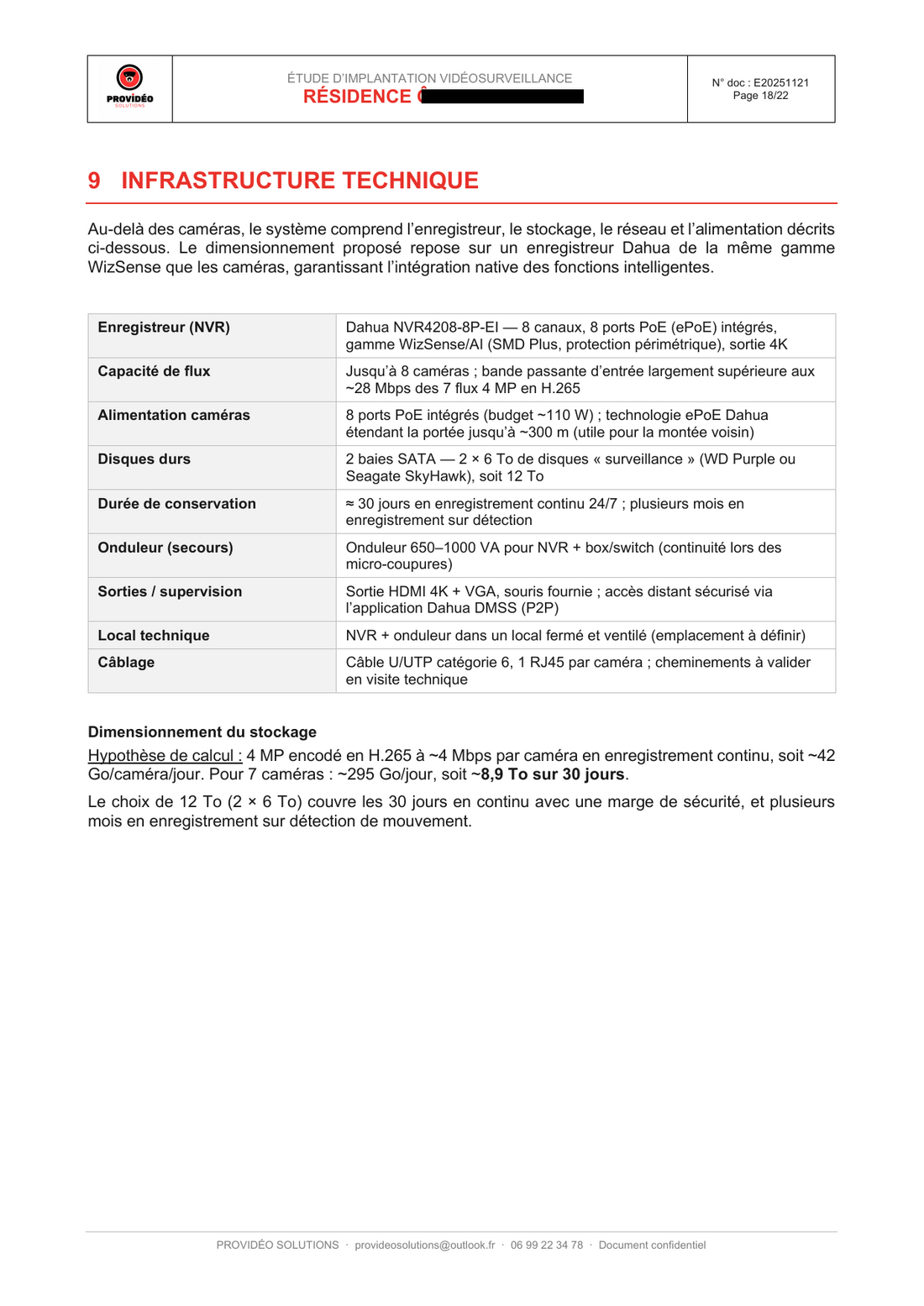 Étude d'implantation — page 18 sur 19