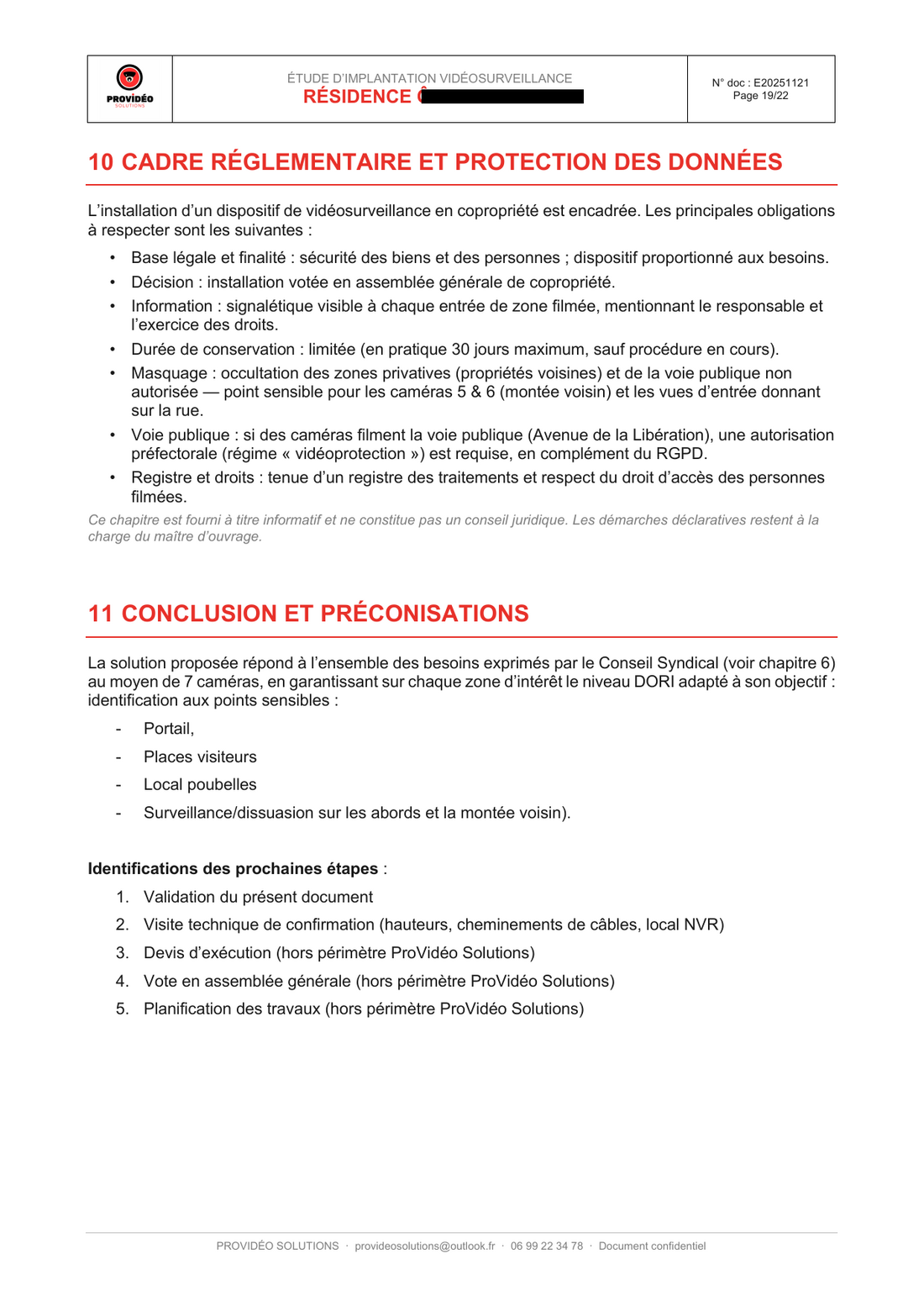 Étude d'implantation — page 19 sur 19